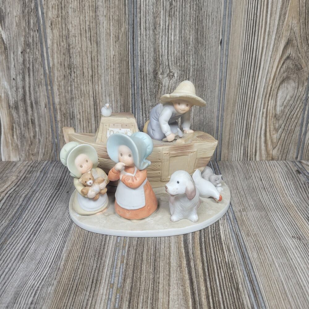 Vintage 1995 Homco Masterpiece Circle of Friends Noahs Ark Figurine